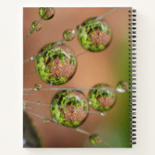 水滴反射 ノートブック (裏面)