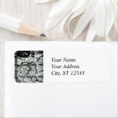 水滴差出人住所ラベル ラベル (インサイチュ)