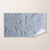 水滴抽象芸術結晶パタ澄んーン バスタオルセット (ハンドタオル)