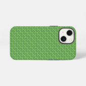 水滴模様の葉 iPhoneケース (裏面横)