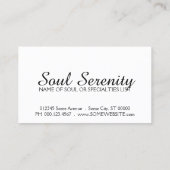 水滴瞑想 名刺 (裏面)