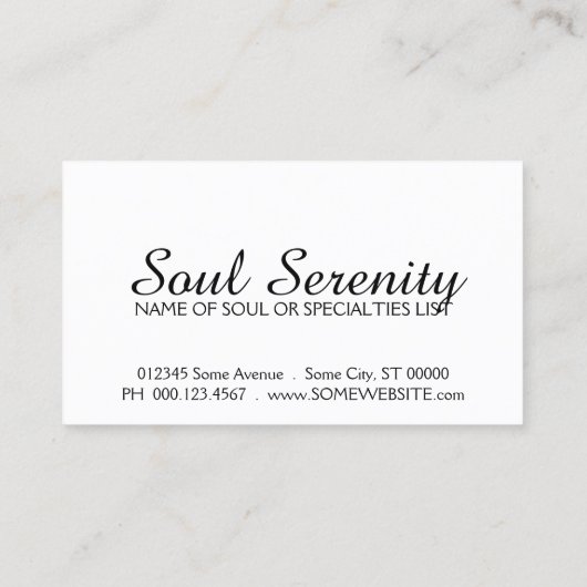 水滴瞑想 名刺 (裏面)