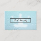 水滴瞑想 名刺 (正面)