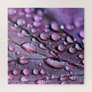 水滴紫葉20' x 20' 676片 ジグソーパズル