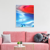 水滴 キャンバスプリント (インサイチュ (リビング))