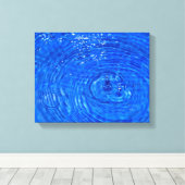 水滴 キャンバスプリント (インサイチュ (ウッドフロア))