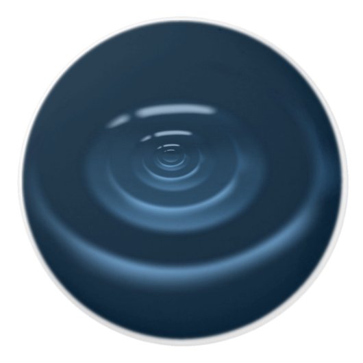 水滴 セラミックノブ (正面)