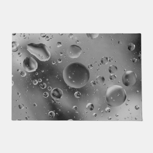 水滴 ドアマット (正面)