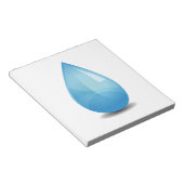 水滴 ノートパッド (アングル)