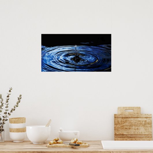 水滴 ポスター (キッチン)