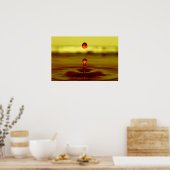 水滴 ポスター (キッチン)