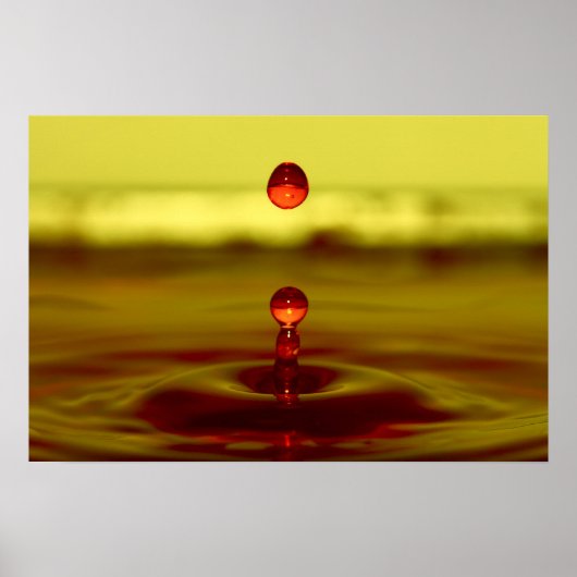 水滴 ポスター (正面)