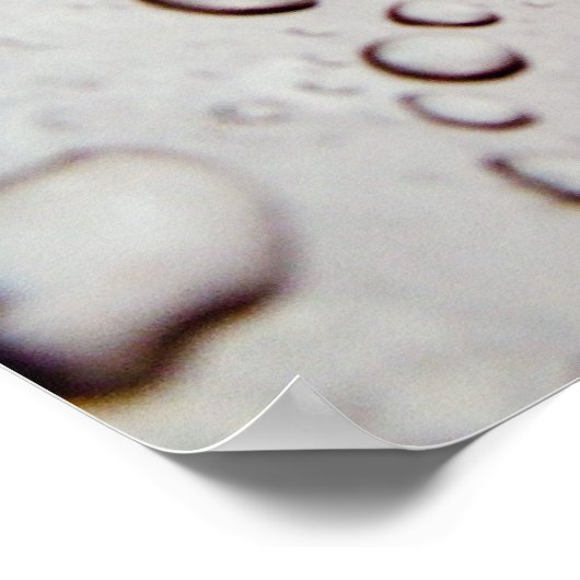 水滴 ポスター (角)