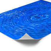 水滴 ポスター (角)