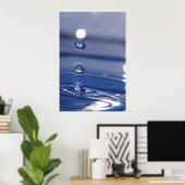 水滴 ポスター (ホームオフィス)