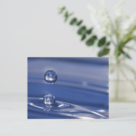 水滴 ポストカード (スタンド正面)