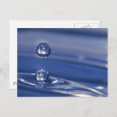 水滴 ポストカード (正面/裏面)