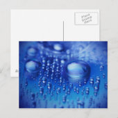 水滴 ポストカード (正面/裏面)