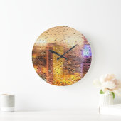 水滴 ラージ壁時計 (ホーム)