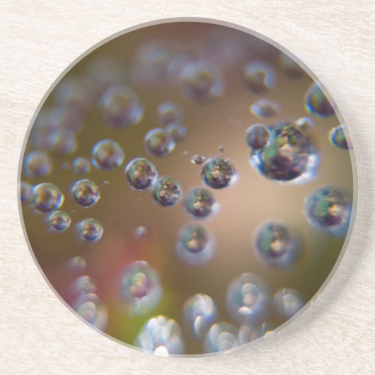 水滴 – 作動中の水 コースター (正面)