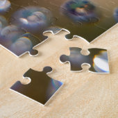 水滴 – 作動中の水 ジグソーパズル (側面)