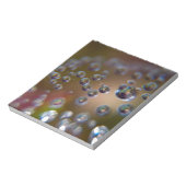 水滴 – 作動中の水 ノートパッド (回転)