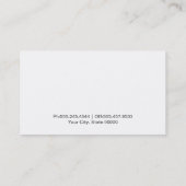 水滴 名刺 (裏面)