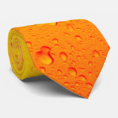 水滴_黄 – オレンジ ネクタイ (ロール)