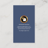 水漏れスタイリッシュする水栓配管工 名刺 (裏面)