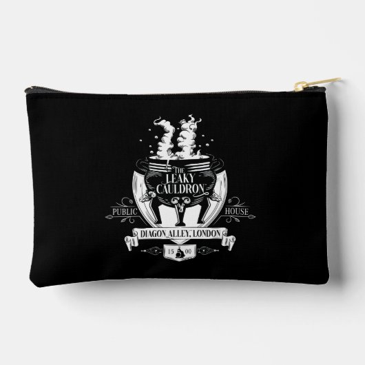 水漏れ釜™ショップグラフィック アクセサリーポーチ (裏面)