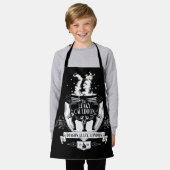 水漏れ釜™ショップグラフィック エプロン (着用した状態)