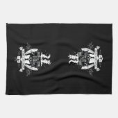 水漏れ釜™ショップグラフィック キッチンタオル (横)