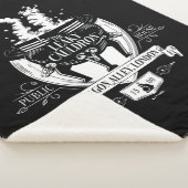 水漏れ釜™ショップグラフィック シェルパブランケット (3/4)