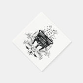 水漏れ釜™ショップグラフィック スタンダードカクテルナプキン (角)