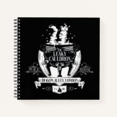 水漏れ釜™ショップグラフィック ノートブック (正面)