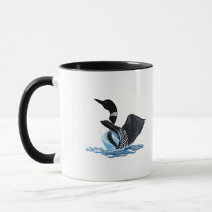 水潜り鳥のコーヒー・マグ マグカップ