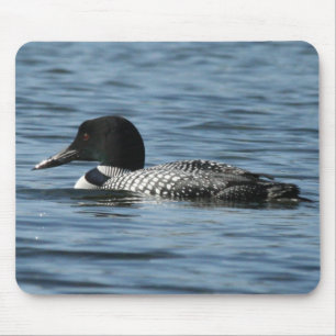 水潜り鳥のマウスパッド マウスパッド