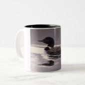 水潜り鳥の歌 ツートーンマグカップ (正面左)