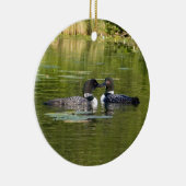 水潜り鳥 セラミックオーナメント (右)