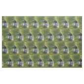 水潜り鳥 ファブリック (ファットクウォーター)