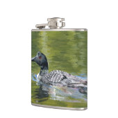 水潜り鳥 フラスク (左)