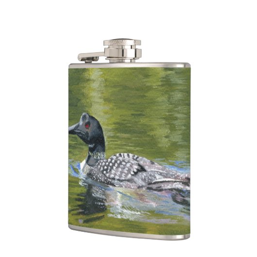 水潜り鳥 フラスク (左)