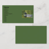 水潜り鳥 名刺 (正面/裏面)