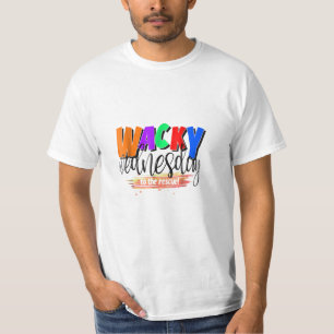 水熱狂する曜日のワッキーが救助へ Tシャツ