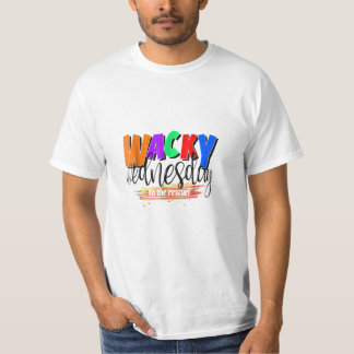 水熱狂する曜日のワッキーが救助へ Tシャツ