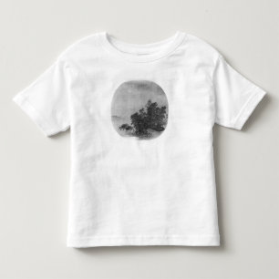水牛との景色、宋王朝 トドラーTシャツ