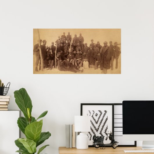 水牛の兵士 ポスター (ホームオフィス)