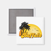 水牛の太陽 マグネット (正面/裏面)