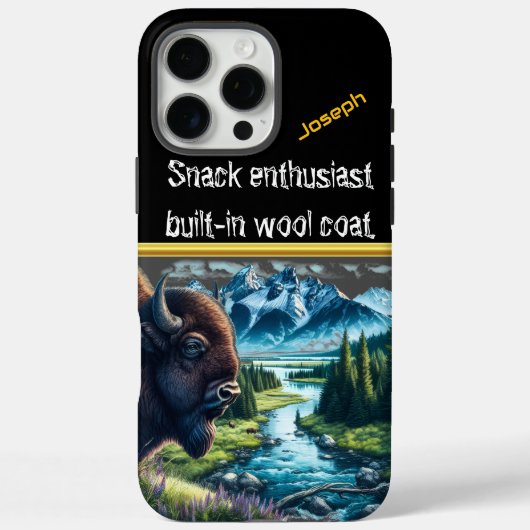 水牛の放牧by穏やかな流れ Case-Mate iPhoneケース (裏面)