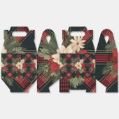 水牛の格子付き切妻贈答箱 フェイバーボックス (見開き)